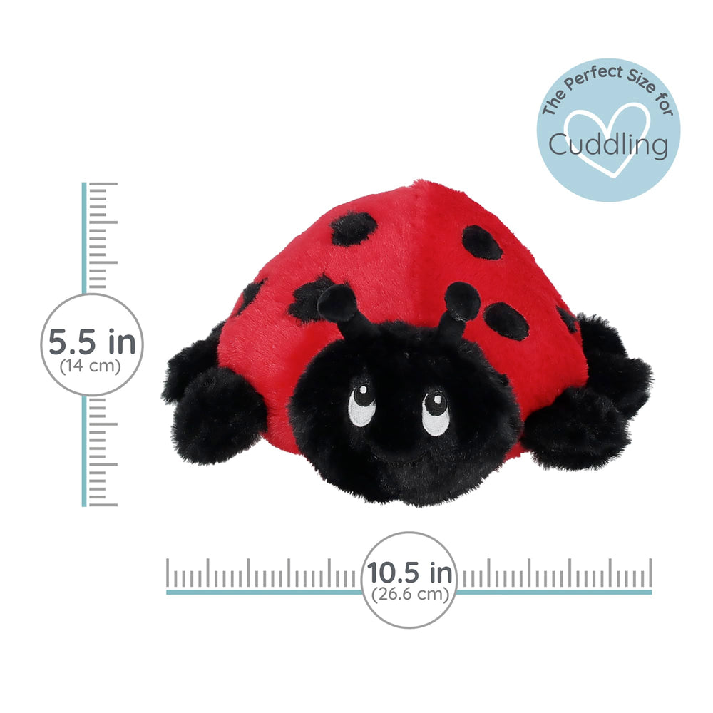 1i4 Group Ladybug heat and cool plush for versatile comfort