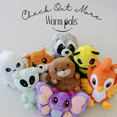 1i4 Warm Pals Spider in-hand demonstrates approachable cuddle size