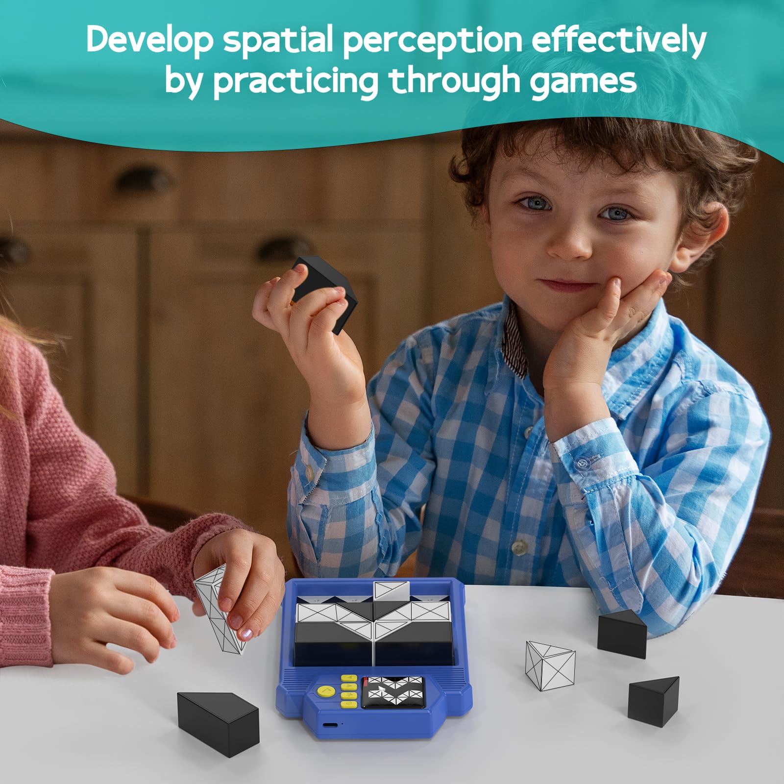 1VSALL puzzle blocks support solo, multiplayer, and family bonding play.