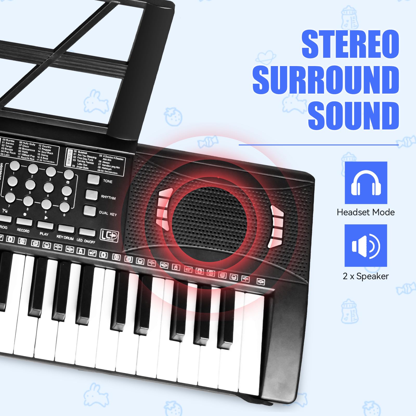 24HOCL tempo control supports slow learning and faster play
