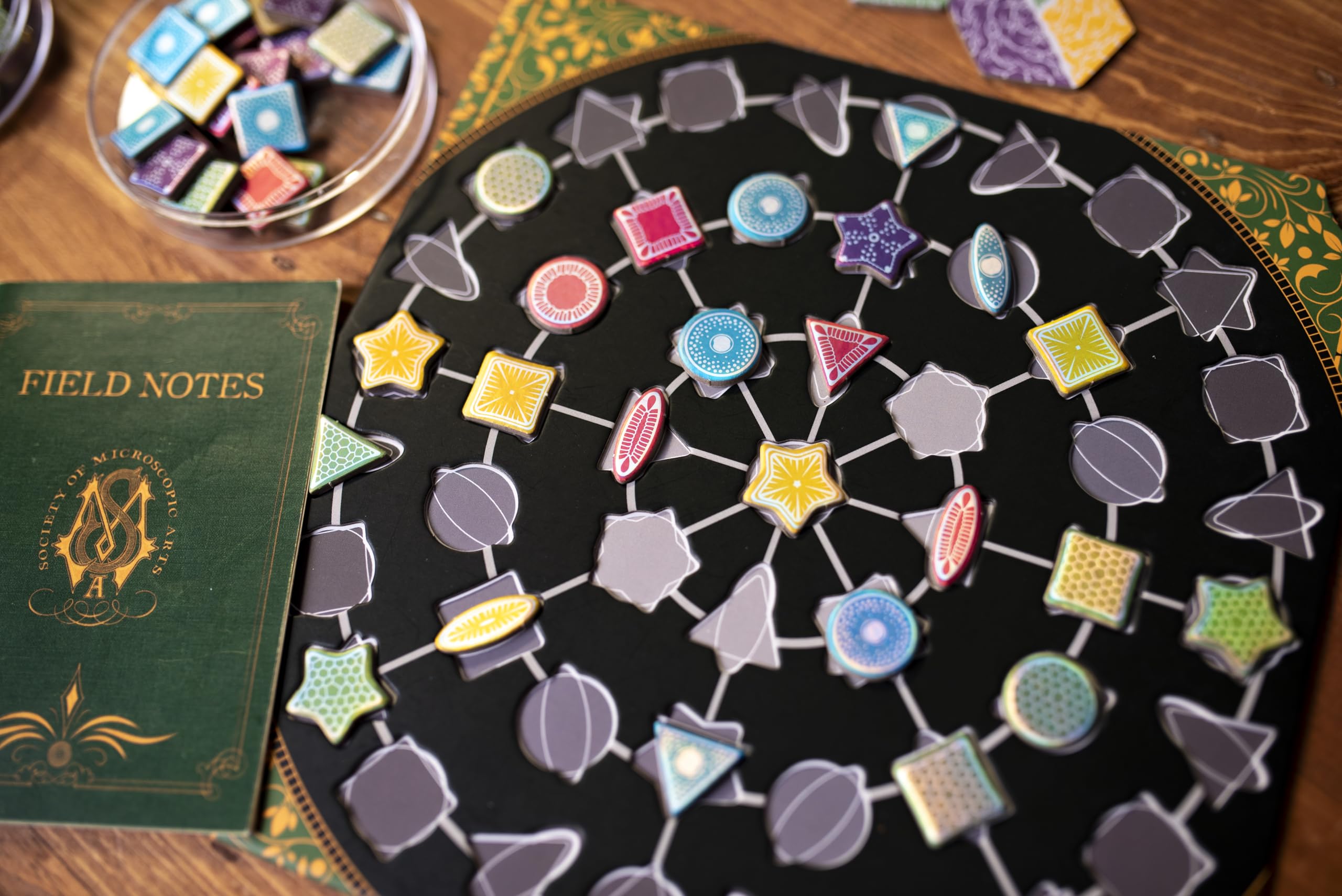 Beautifully illustrated components bring the microscopic world to life.
