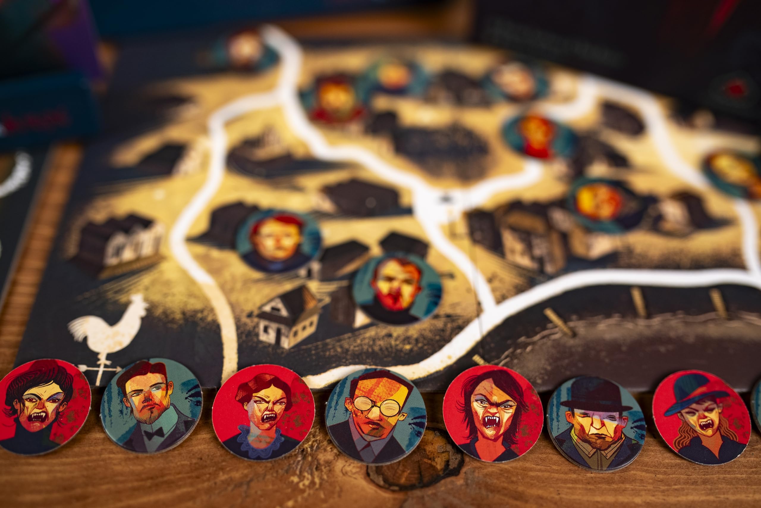 25th Century Games Dracula vs Van Helsing suitable for ages 10 and up.