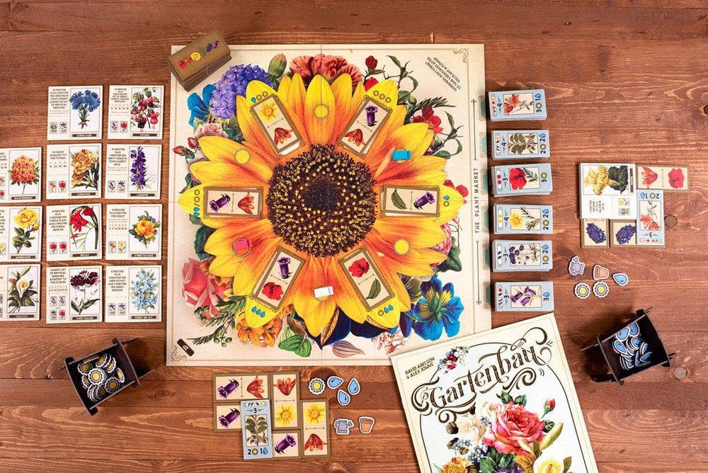 25th Century Games Gartenbau logo and box celebrating Mensa Select award