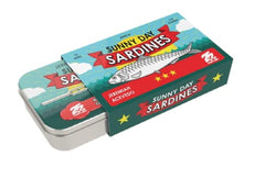 Sunny Day Sardines by 25th Century Games in metal tin for portable play and travel.