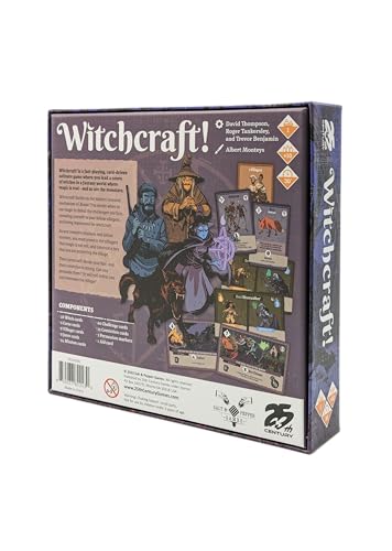 25th Century Games Witchcraft coven-assembly shows witches uniting for power.