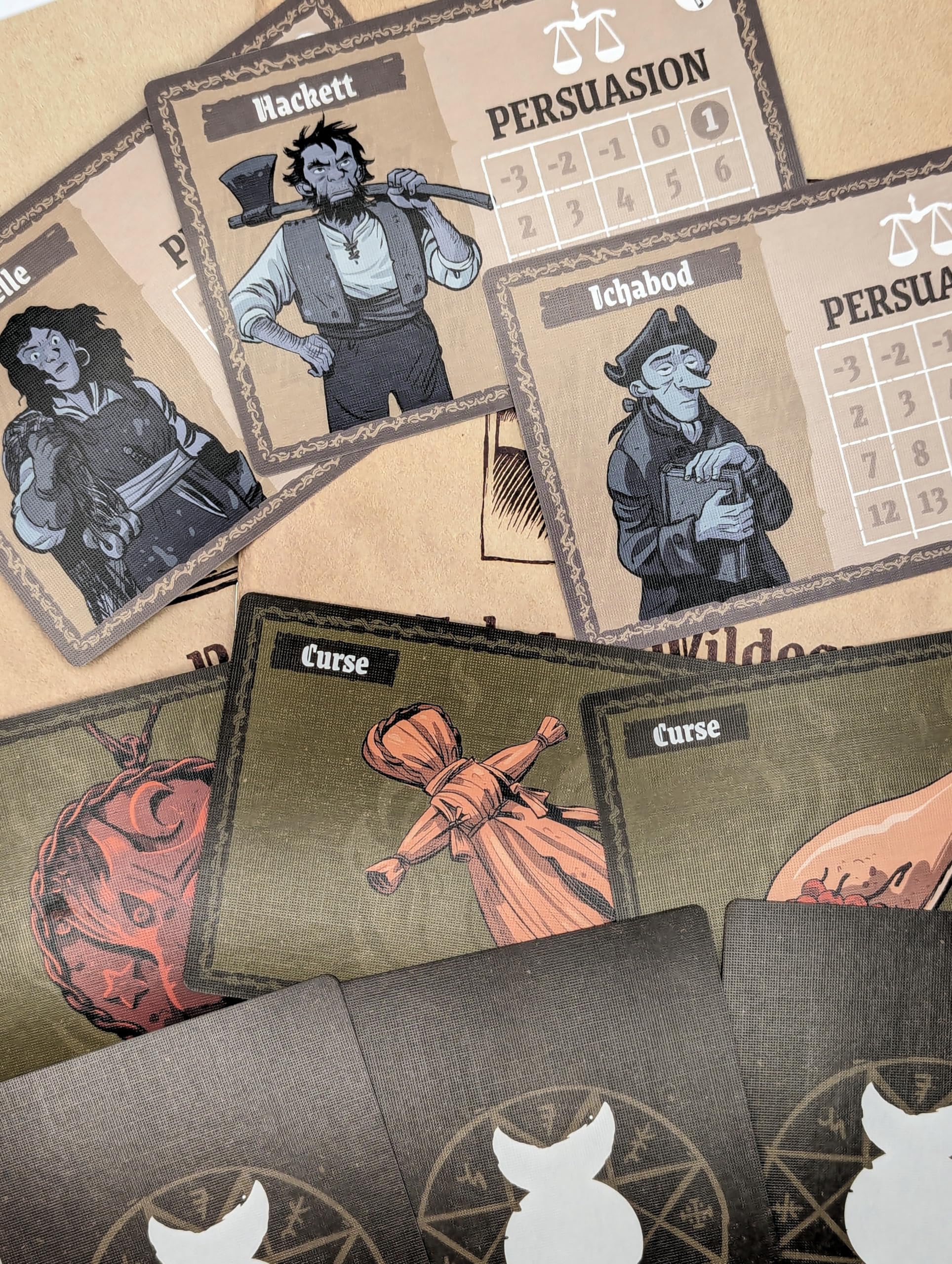 25th Century Games Witchcraft monster-battle shows tense combat encounters.