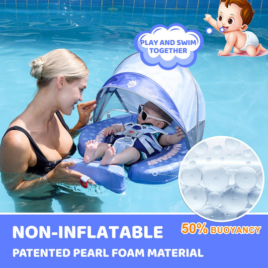 28c Mambobaby shark float front view highlights skin-friendly material for first swims