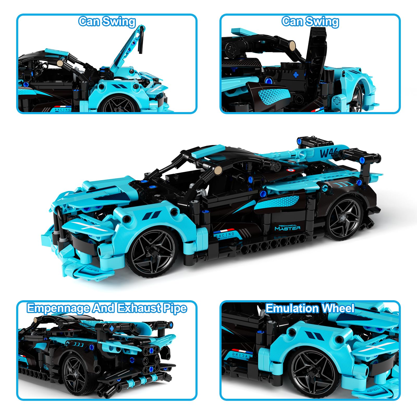 28°C STEM 2.4G remote control enables multiplayer driving
