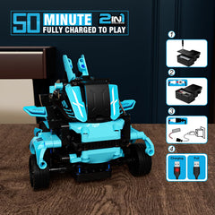 28°C STEM rechargeable battery pack powering longer play sessions