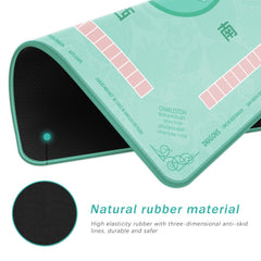2F22E Mahjong Mat close-up anti-fuzz texture reduces lint and wear.
