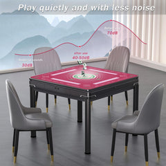2F22E Mahjong Mat non-slip back detail for secure grip during play