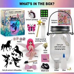 2Pepers fairy figure and wishing bottle for personalized dream jar