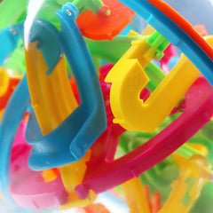 3 Otters 3D Maze Ball 138 obstacles illustrate layered challenge for cognitive play