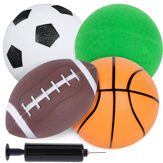 3 Otters five-inch basketball ball for indoor or outdoor play, easy grip for toddlers.