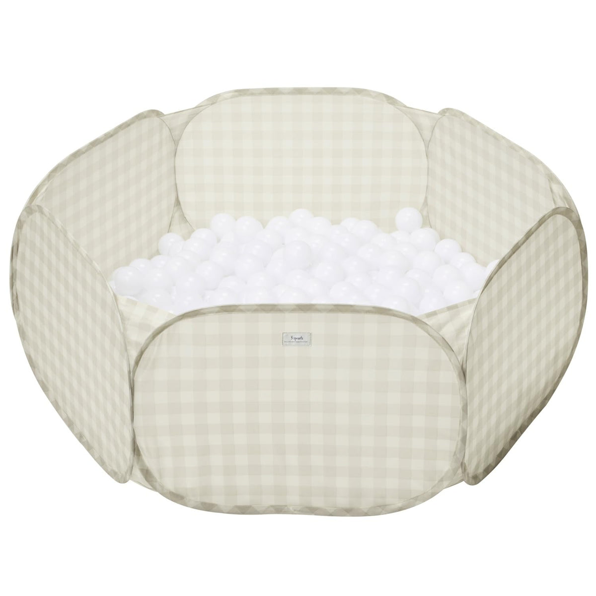 3 Sprouts ball pit pop-up setup for easy indoor play.