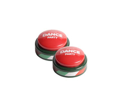 30 Second Dance Party Button with 5 Songs lights up to the beat for classrooms and offices