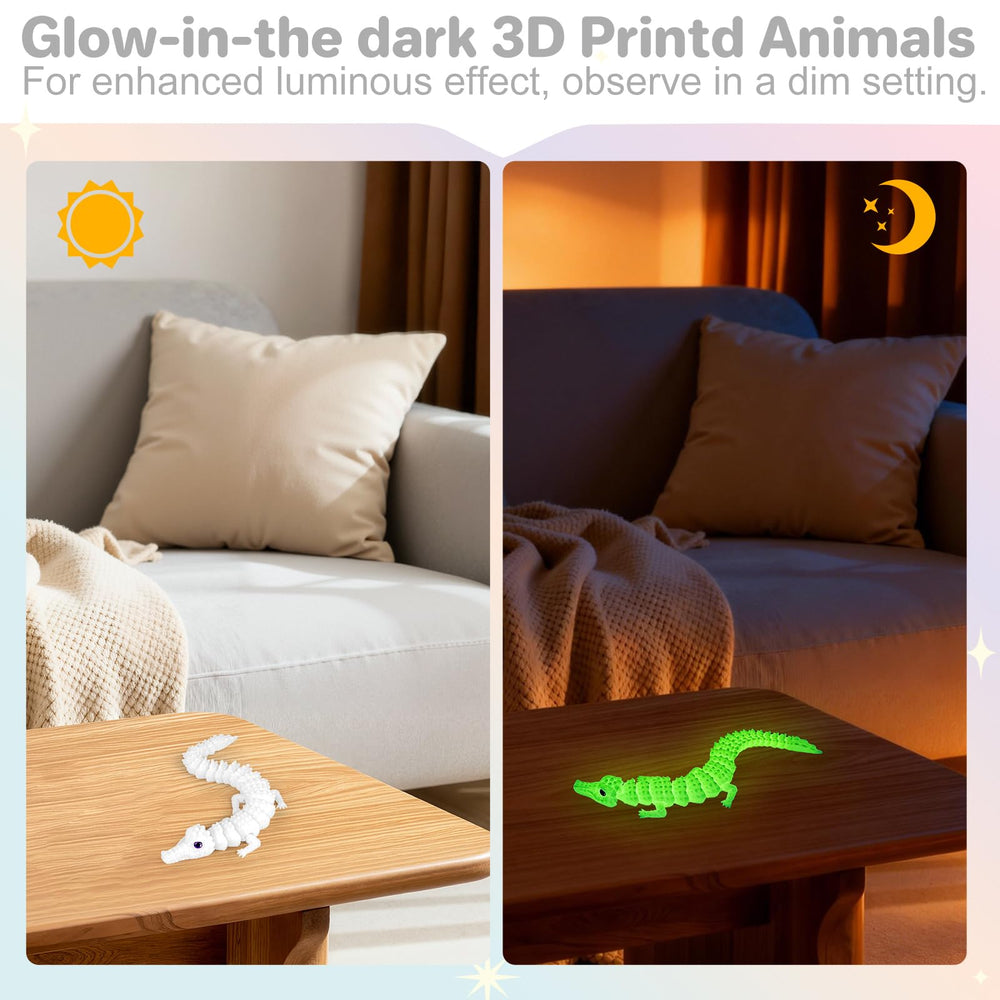 3Dgenius animal figurines in vivid colors for tactile engagement