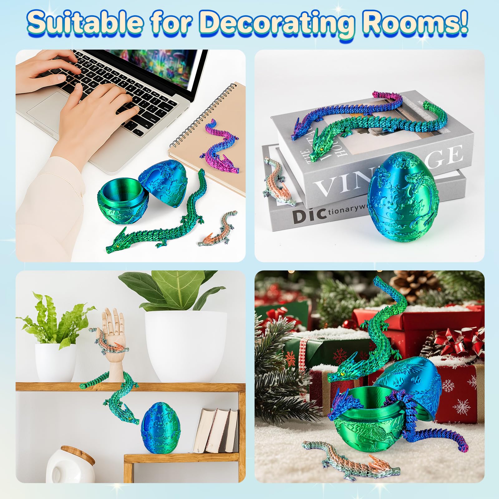 Ideal for parties, holiday decor, or special occasions.