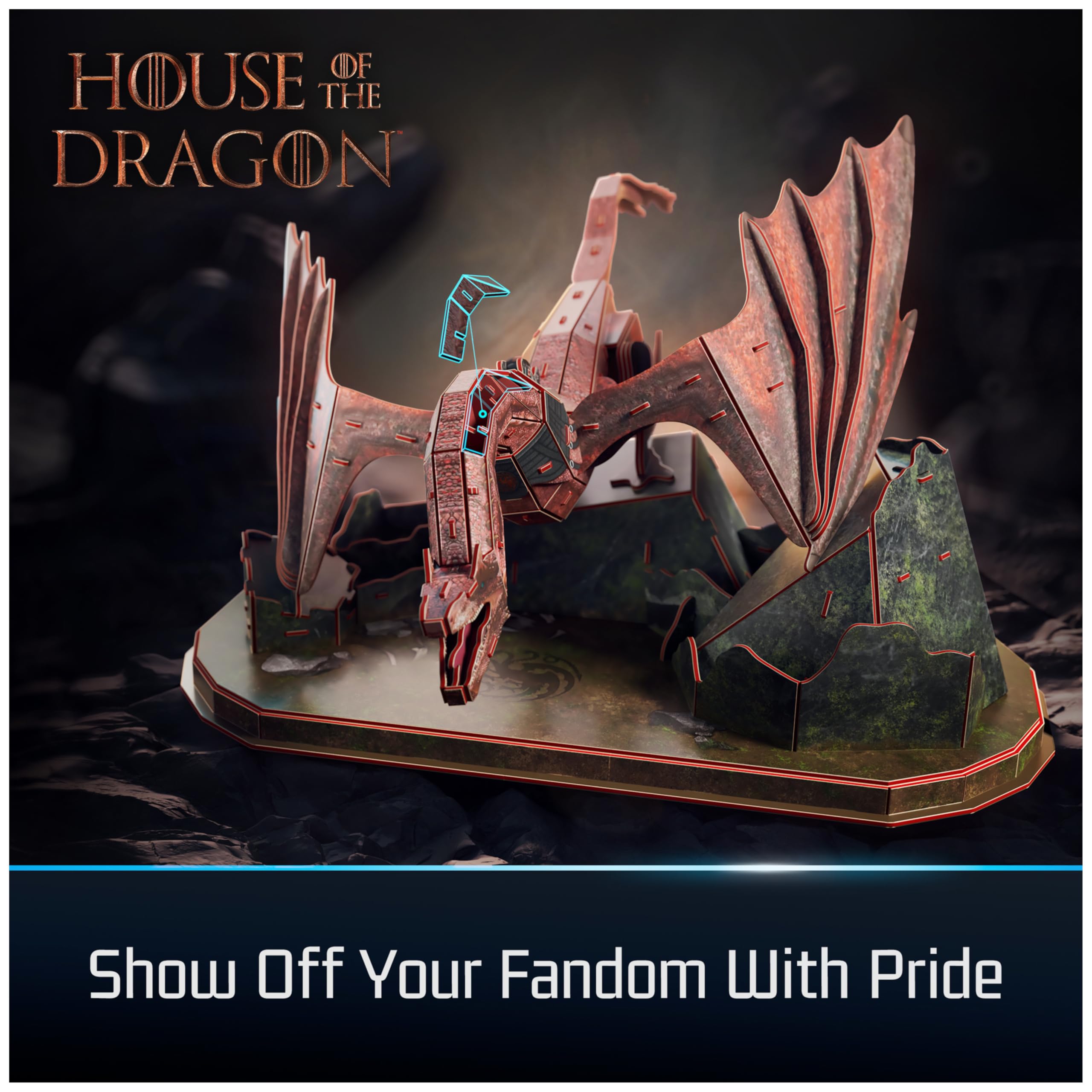 4D Build Caraxes gift idea for teens and adults who love dragon lore