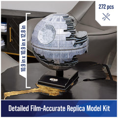 4D Build Death Star II glue and stand for a sturdy display finish