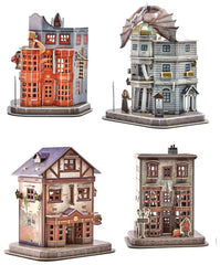 4D Build Ollivanders Wand Shop components with detailed interior styling