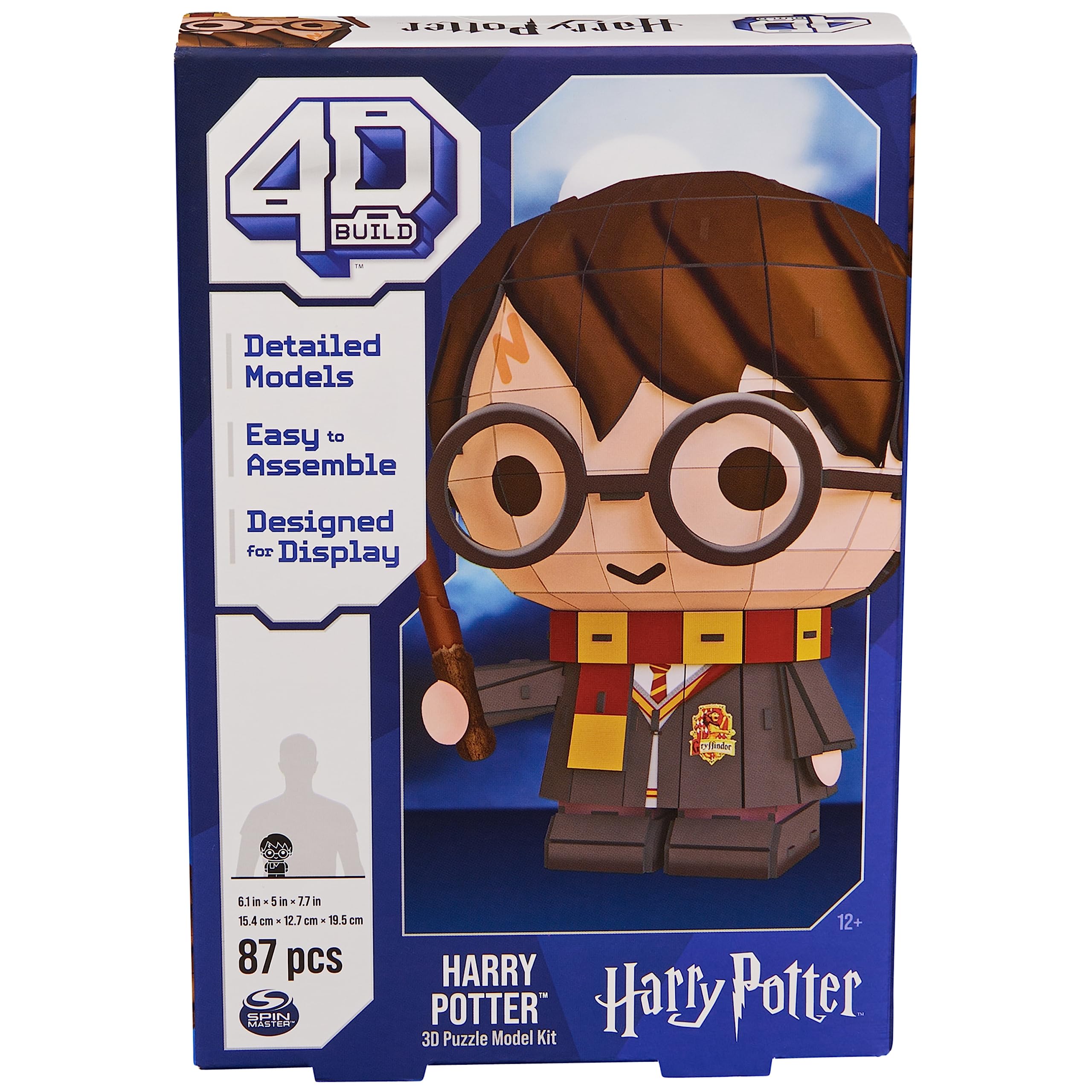 4D Build Harry Potter Hedwig figure for collectible display