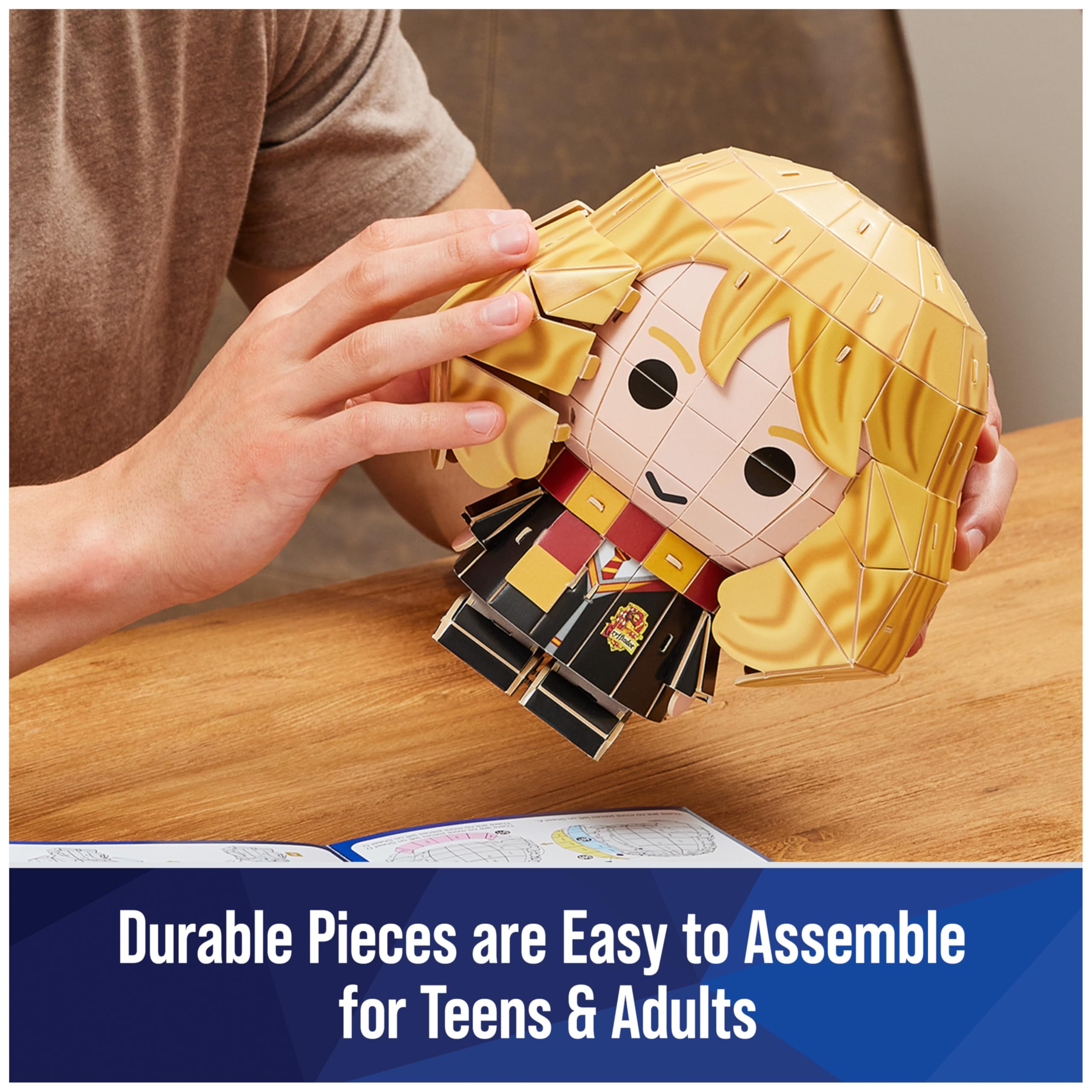 4D Build Hermione Granger display size showcases a bold desktop presence.