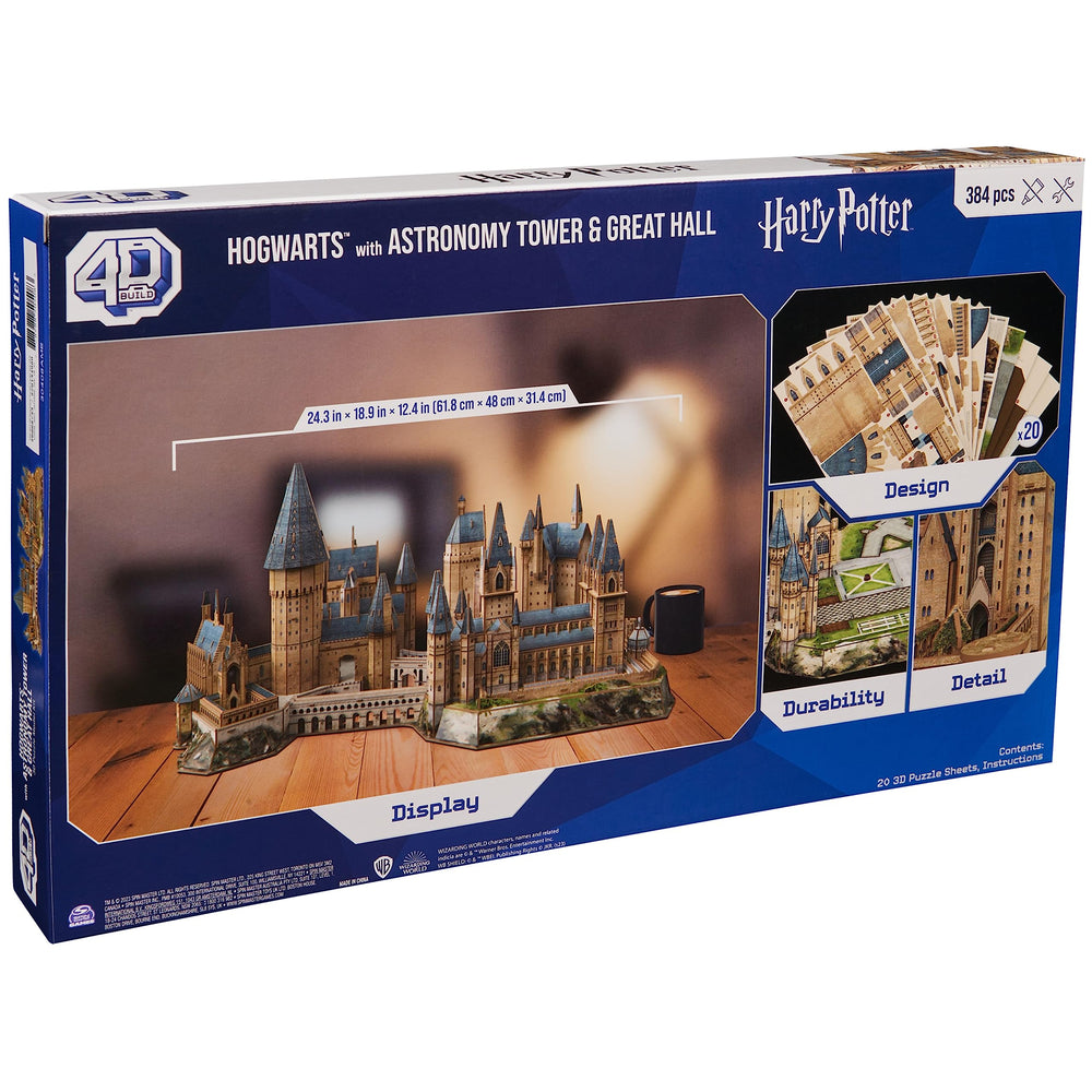 4D Build Hogwarts Castle as a stylish room decor focal point