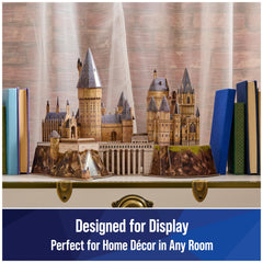 4D Build Hogwarts Castle size reference, showcases impressive dimensions.