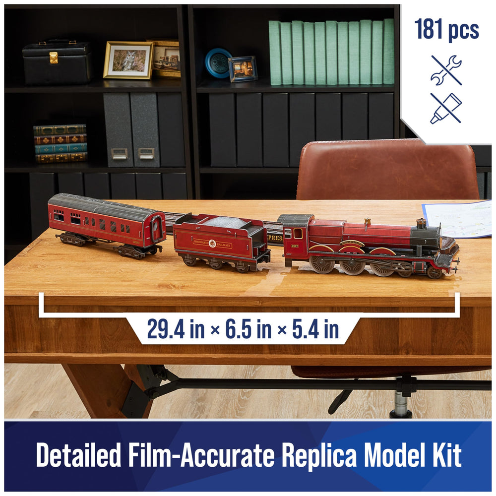 4D Build Hogwarts Express instruction sheets guiding the build