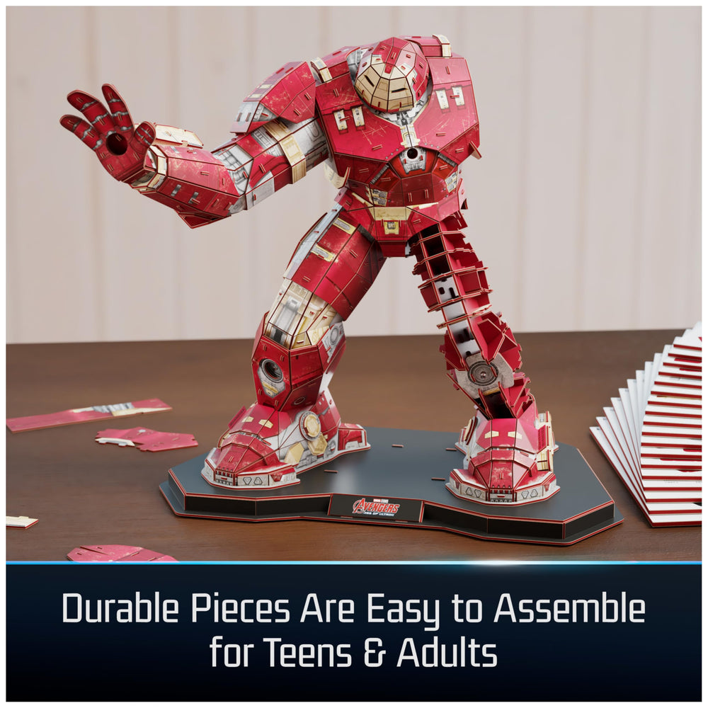 4D Build Hulkbuster shelf decor adds Marvel charm to any room