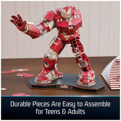 4D Build Hulkbuster shelf decor adds Marvel charm to any room