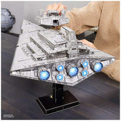 4D Build Imperial Star Destroyer box packaging reveals contents and gift-ready presentation.