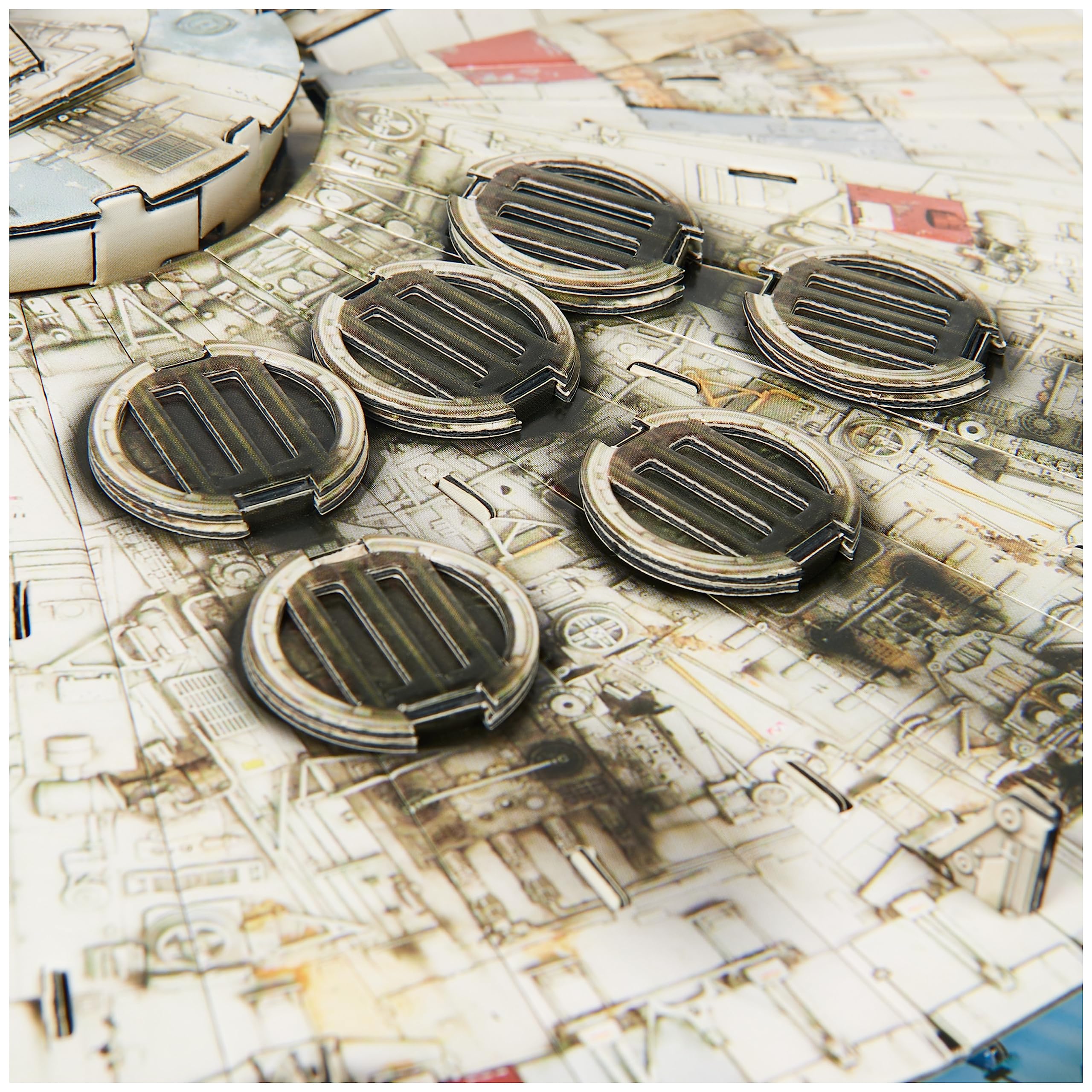 4D Build Millennium Falcon hobby kit supports hands-on building and display.