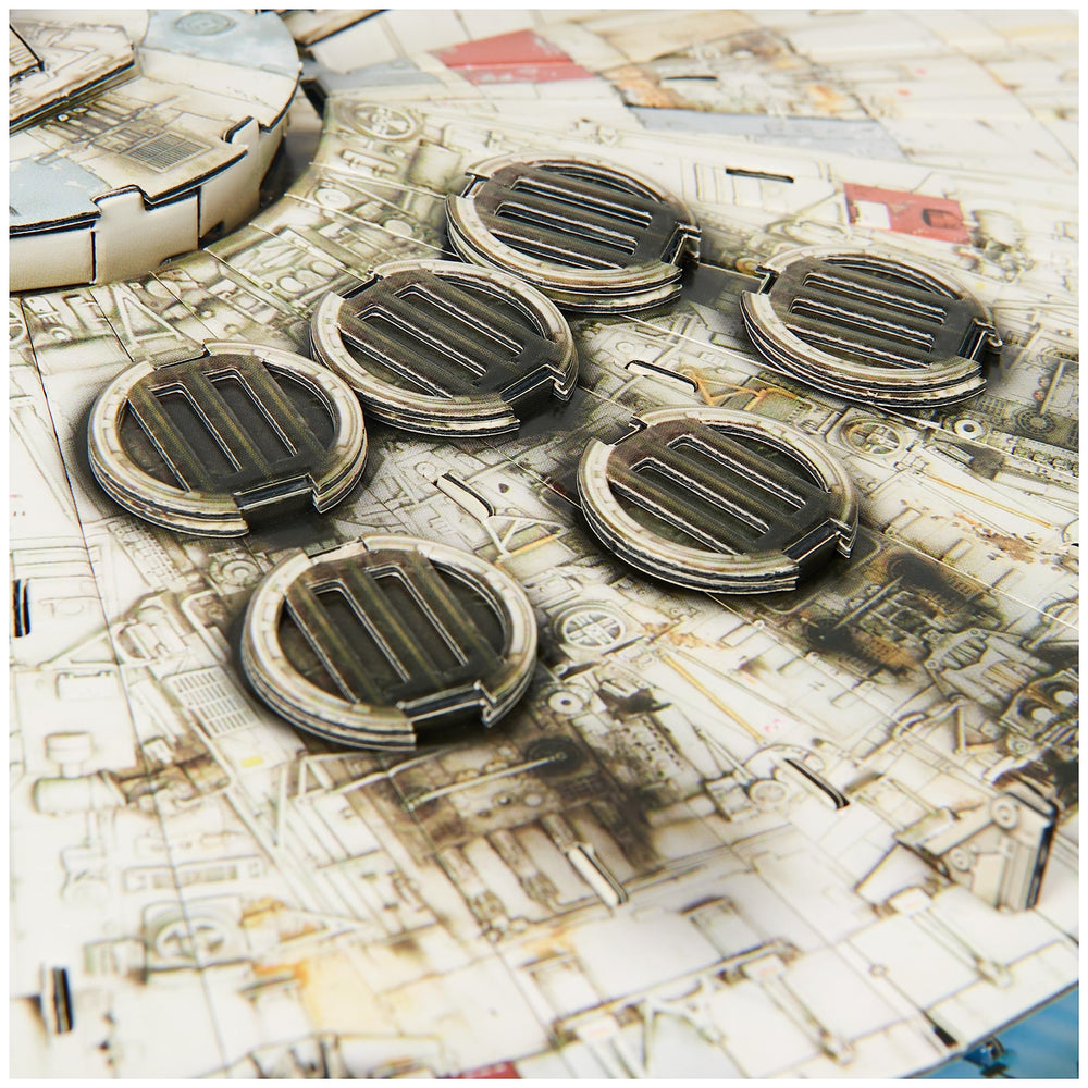 4D Build Millennium Falcon hobby kit supports hands-on building and display.