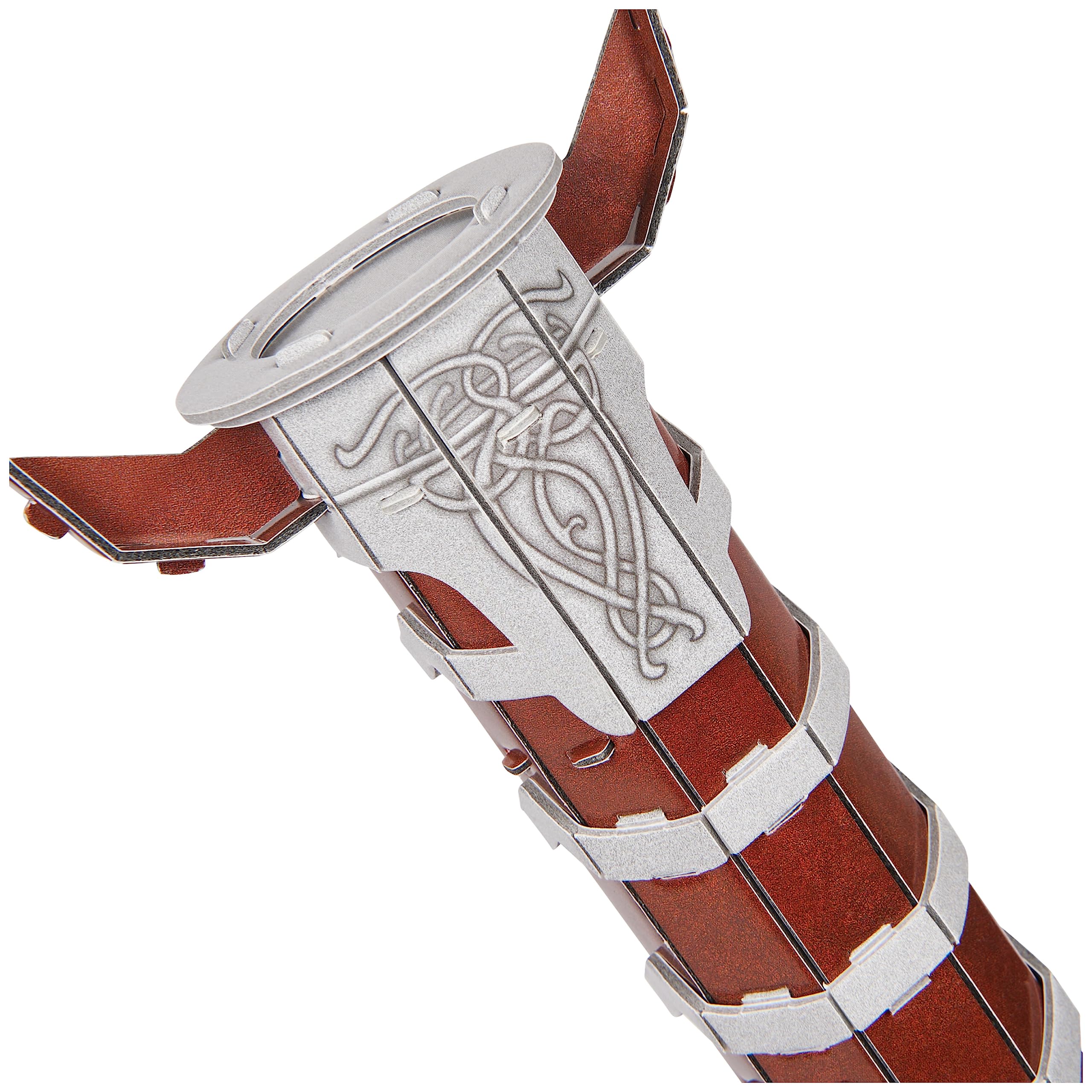 4D Build Thor Mjolnir hammer close-up details reveal texture and craftsmanship