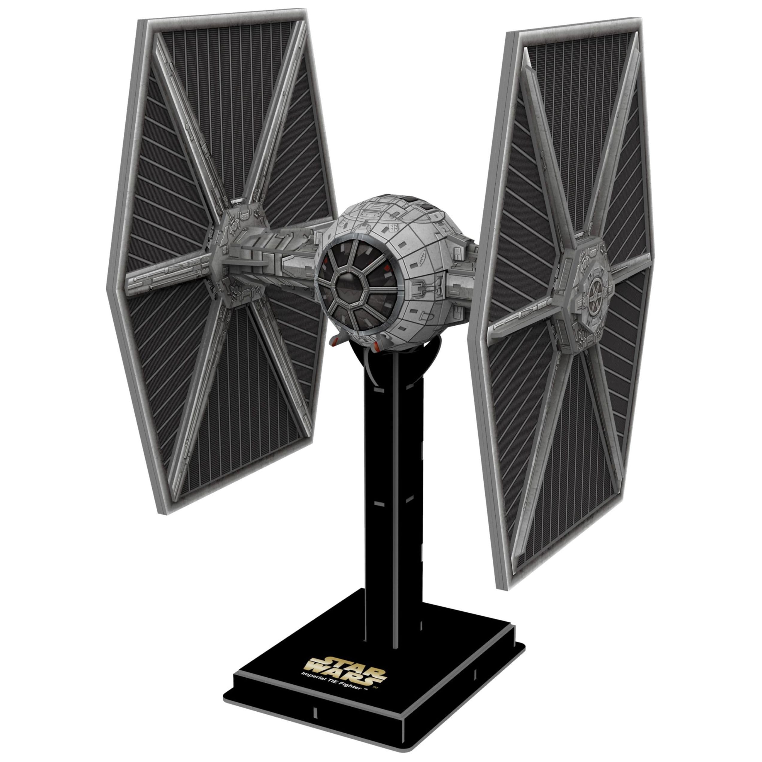 4D Build Tie Fighter instruction booklet guiding precise assembly steps