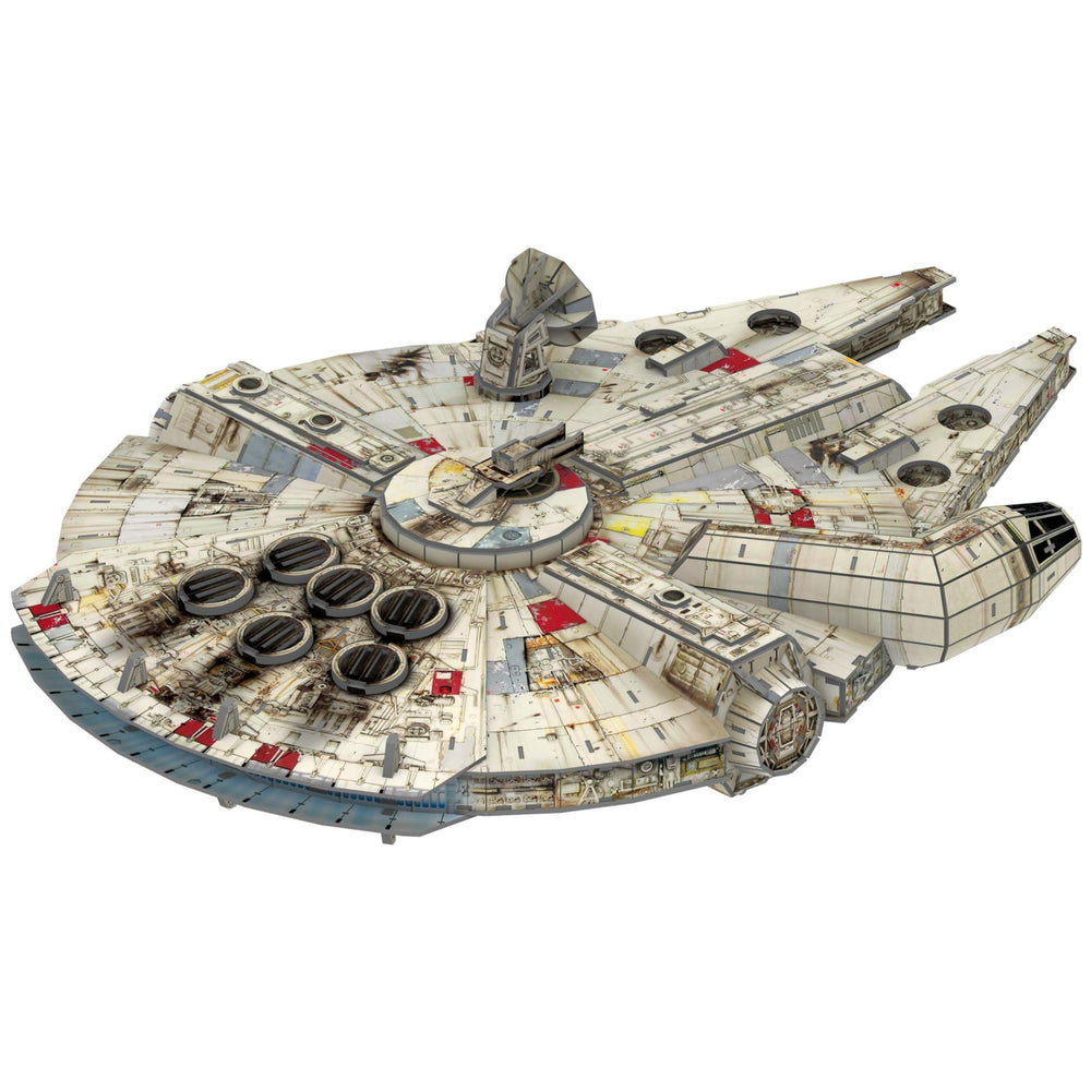 4D Cityscape Millennium Falcon display stands included for polished presentation