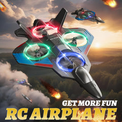 4DRC RC Plane beginner-friendly controls enable quick mastery