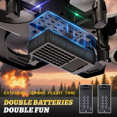 4DRC RC Plane durable EPP foam withstands backyard drops
