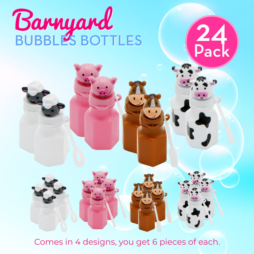 4E's Novelty barnyard cow wand bubbles boost outdoor activity and smiles.