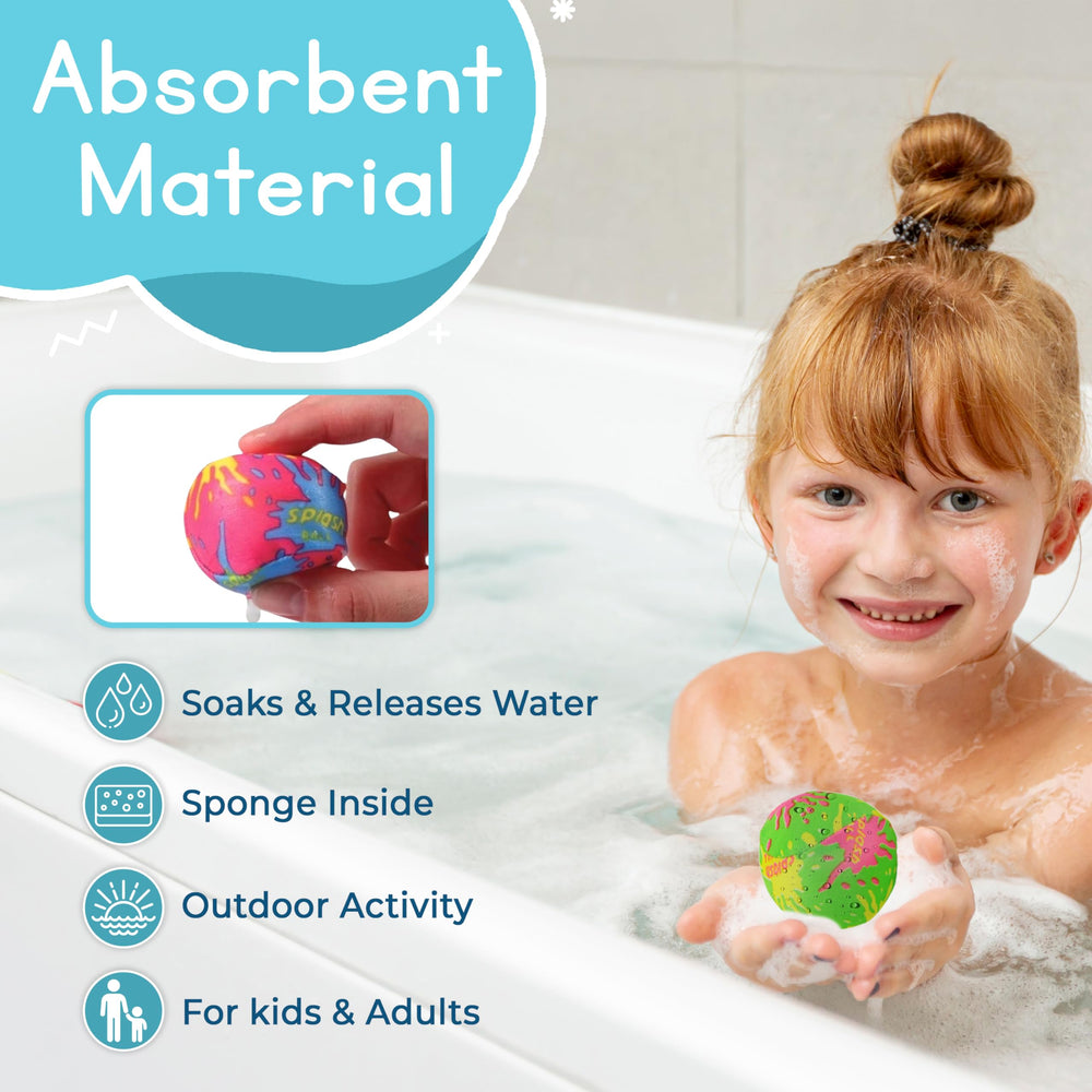4E's Novelty beach party favor splash balls for sunny days