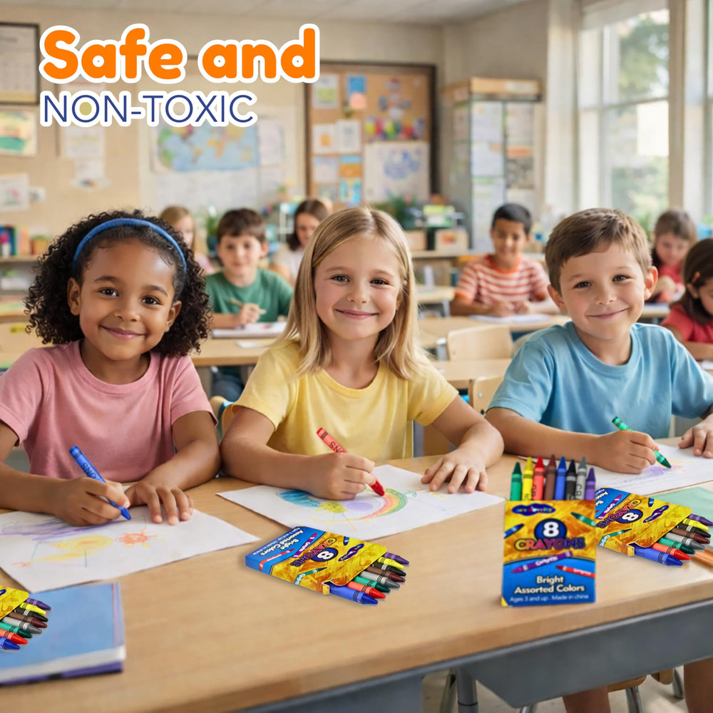 4E's Novelty party-favors crayons perfect for kid-friendly events