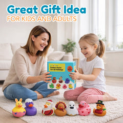 4E's Novelty turkey duck pairs with Thanksgiving activities and bath time.