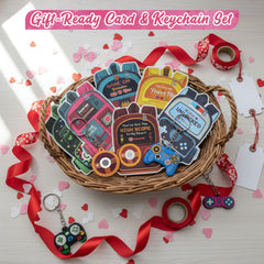 4E's Novelty valentines bags for distribution, neatly organized gifts
