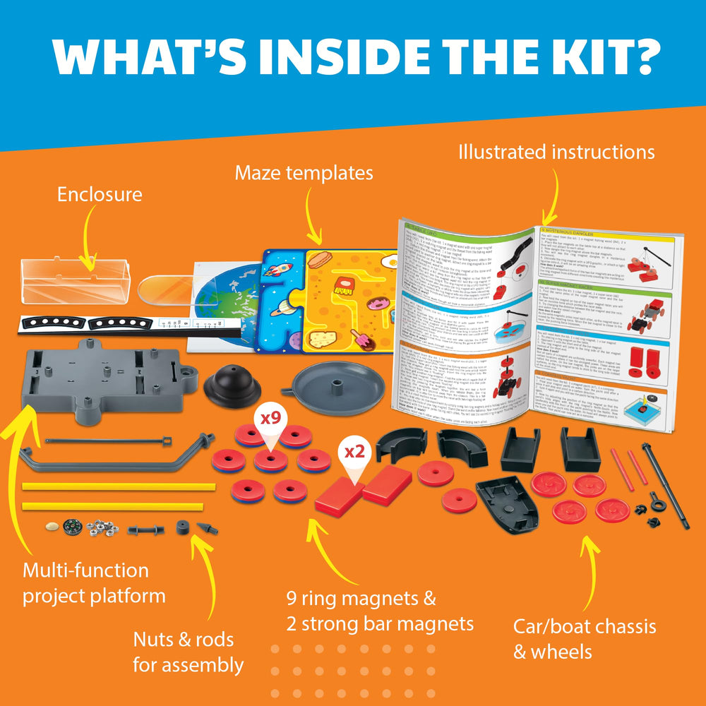 4M STEAM multiple magnetic tools set supports varied experiments and problem-solving tasks