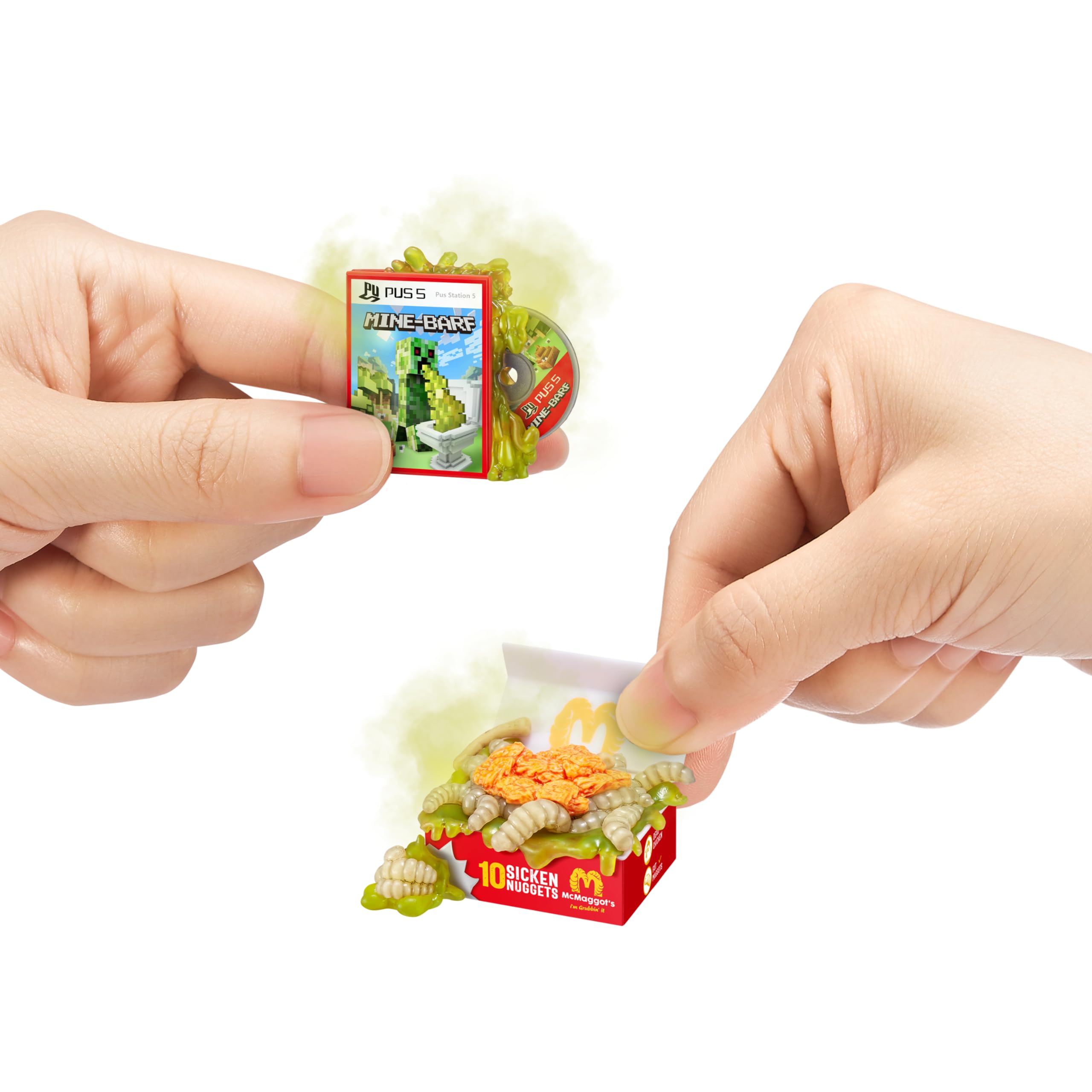 Unboxing scene of Mega Gross Minis Series 2 for shareable moments.