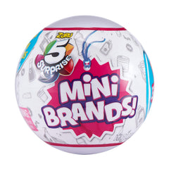 5 Surprise Mini Brands minis showcase a diverse collection for display and sharing