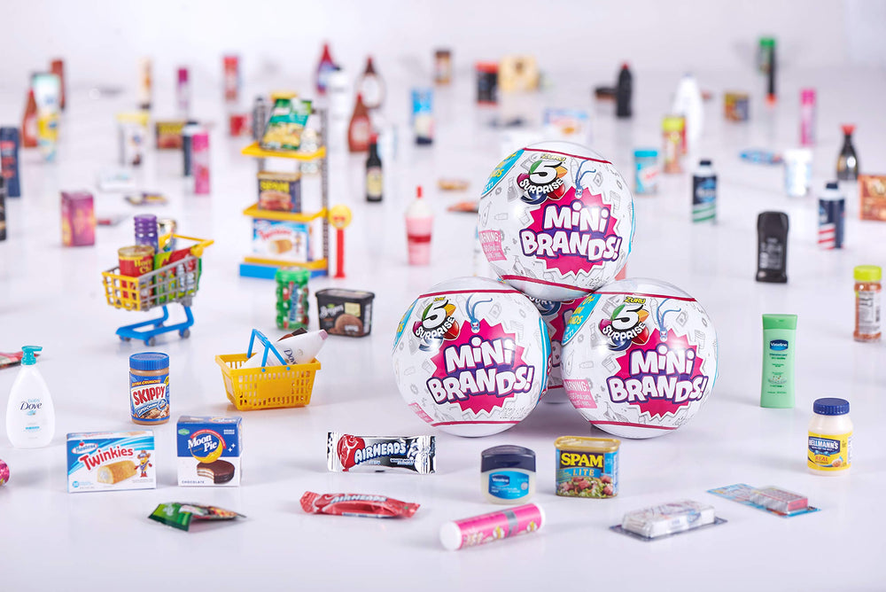 The shelf accessory helps organize and showcase your mini brands