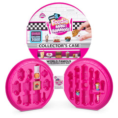 5 Surprise Mini Brands Foodie Series 2 Collector Case opened for organized display